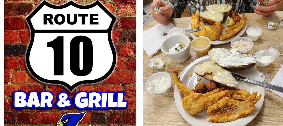 Judson's Route 10 Bar & Grill Menu